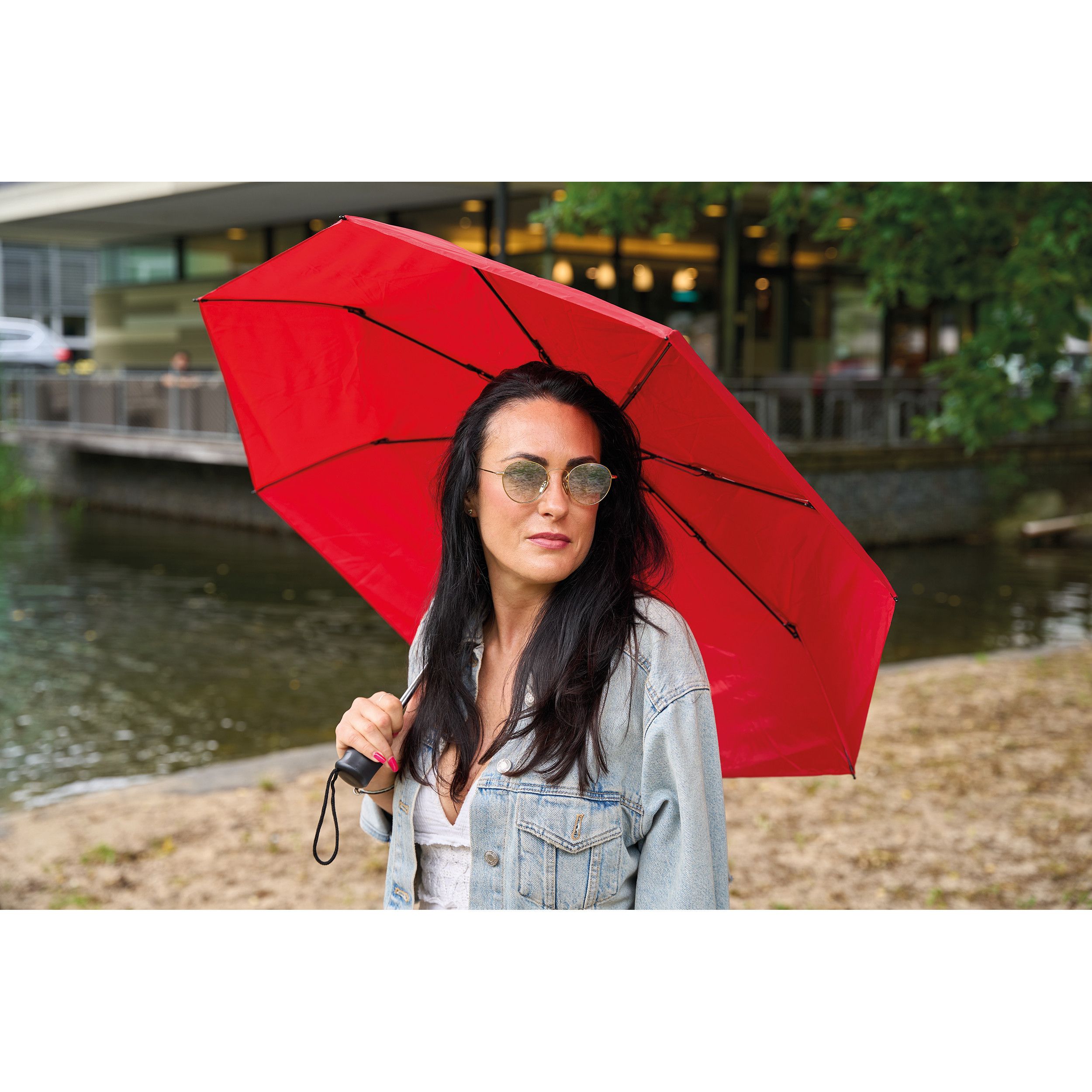RPET Taschenschirm Northampton - rot-551
