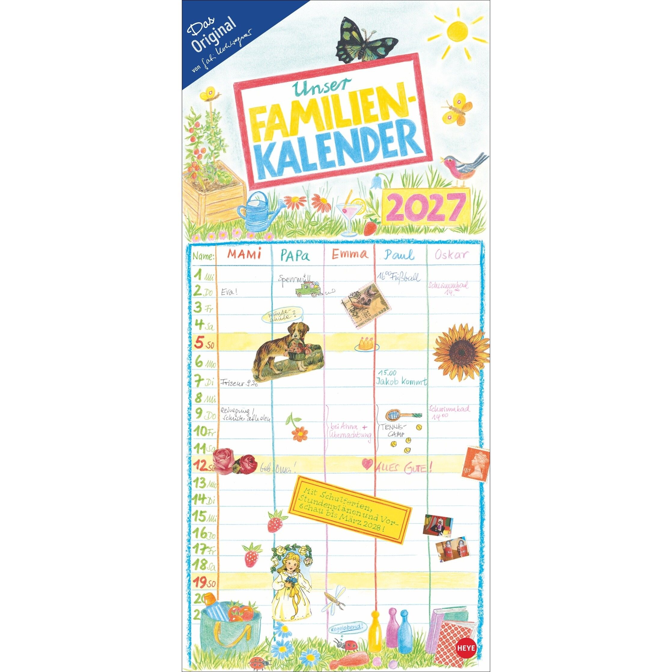 Kohwagner Unser Familienkalender-539