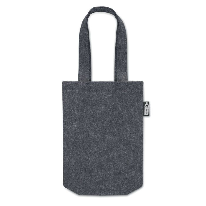 Kleine Tasche RPET-Filz FELTOTE - steingrau-173