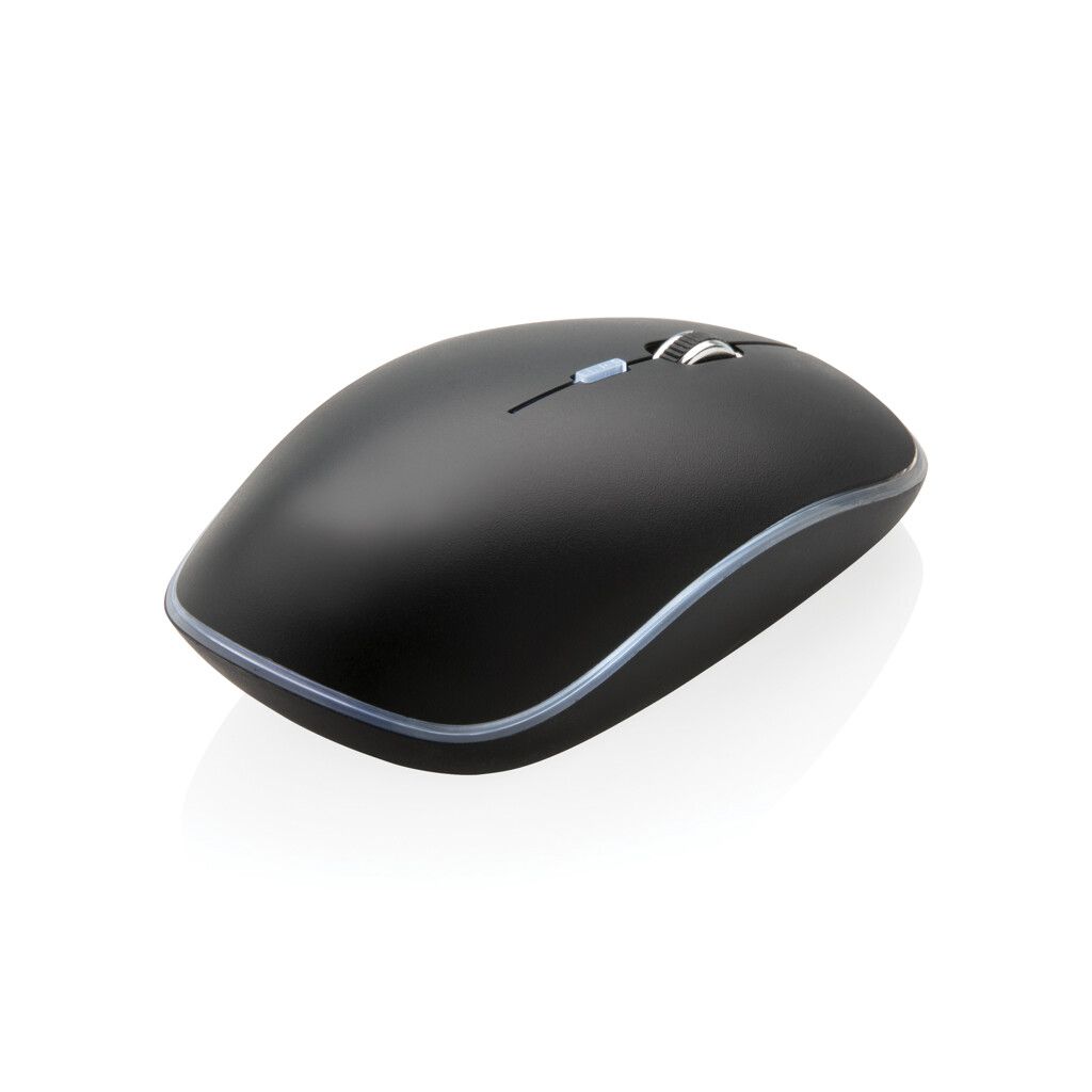 Light-Up Logo kabellose Maus - schwarz-69