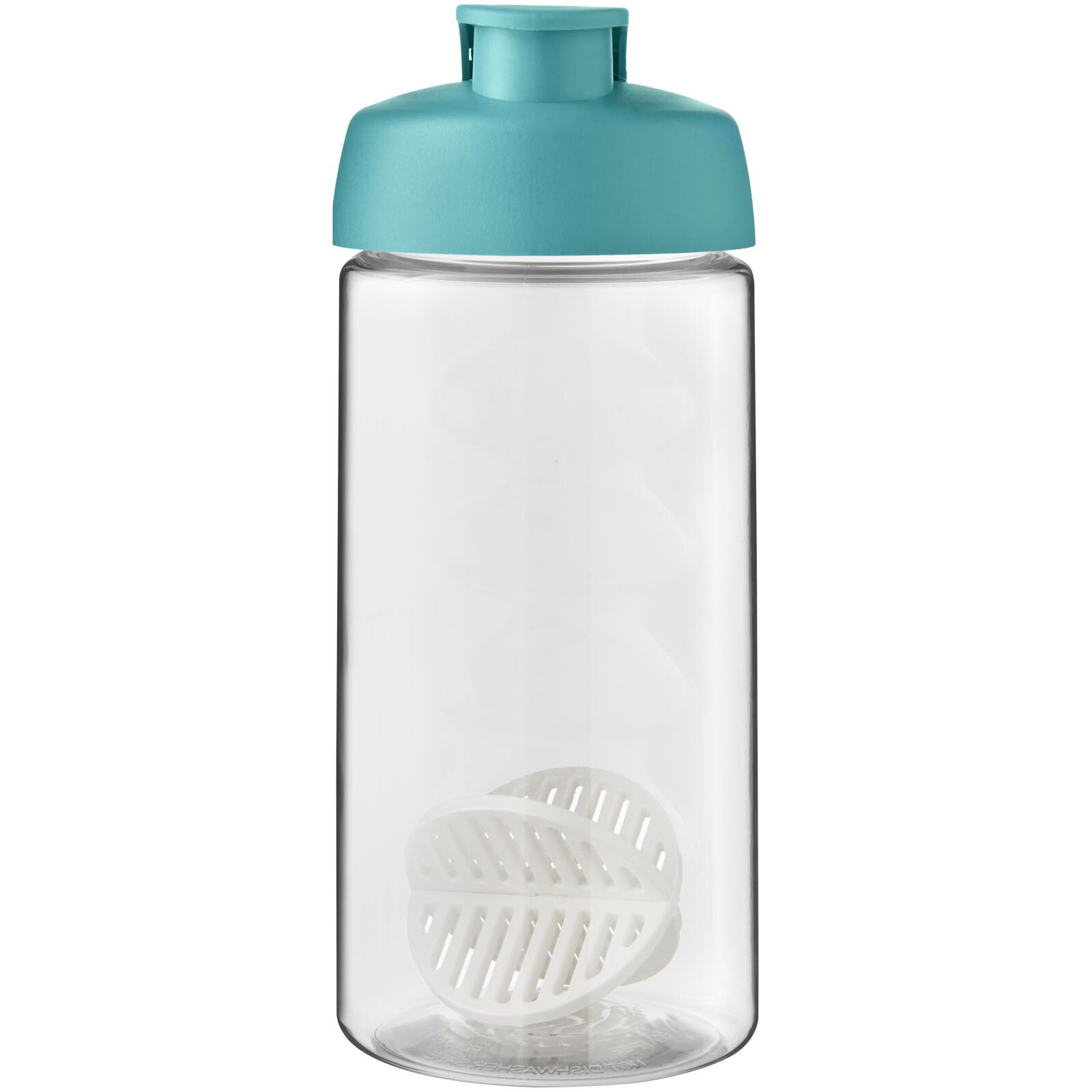 H2O Active Bop 500 ml Shakerflasche - aquablau -  transparent-890