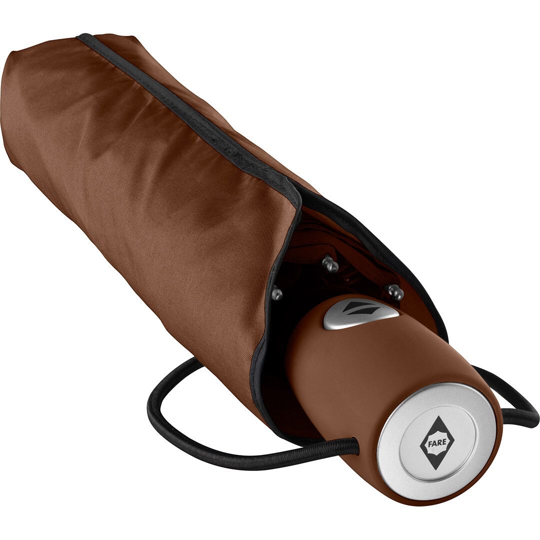 Mini-Taschenschirm FARE® AOC Ø97 cm - braun-229