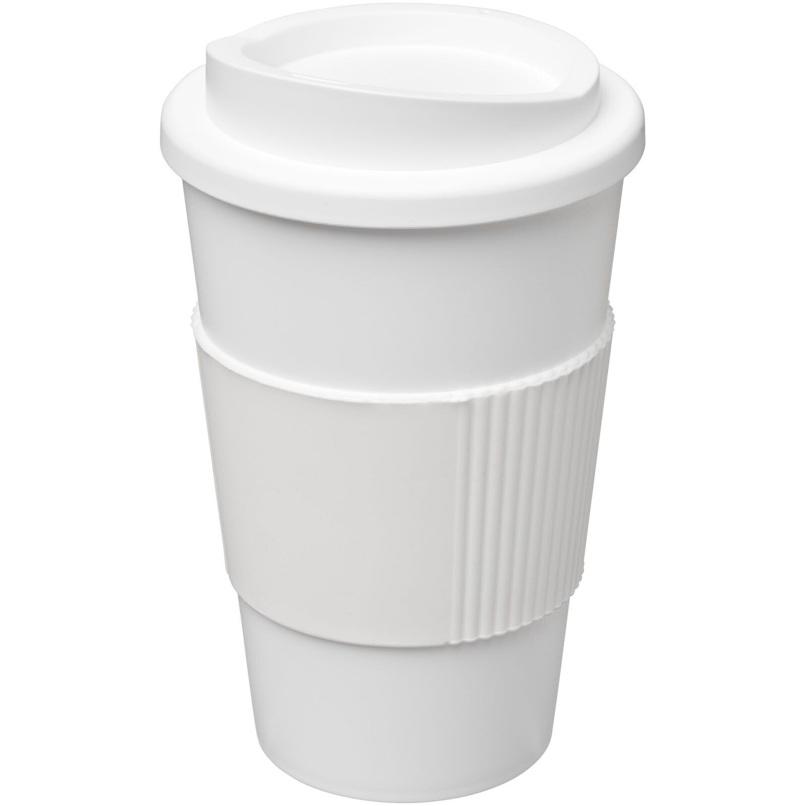 Americano 350 ml Isolierbecher mit Schutzring - weiss-238