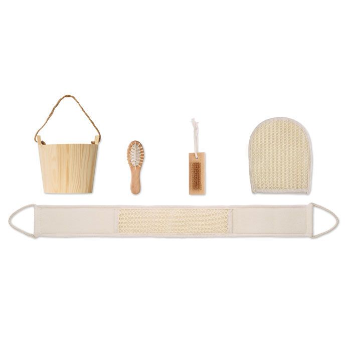 Bade-Set SELFCARE - holz-341