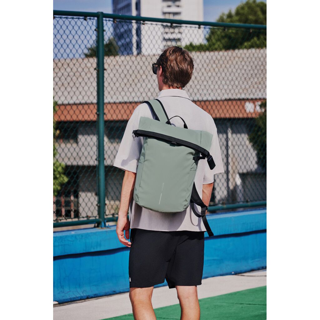 Urban wasserabweisender Anti-Diebstahl Rucksack - iceberg green-742