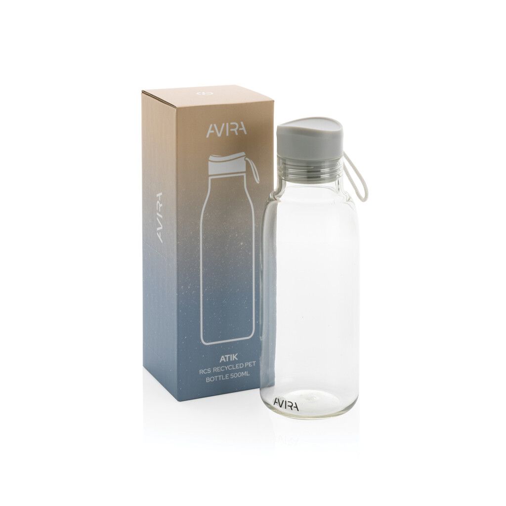 Avira Atik RCS recycelte PET-Flasche 500ml - transparent-439