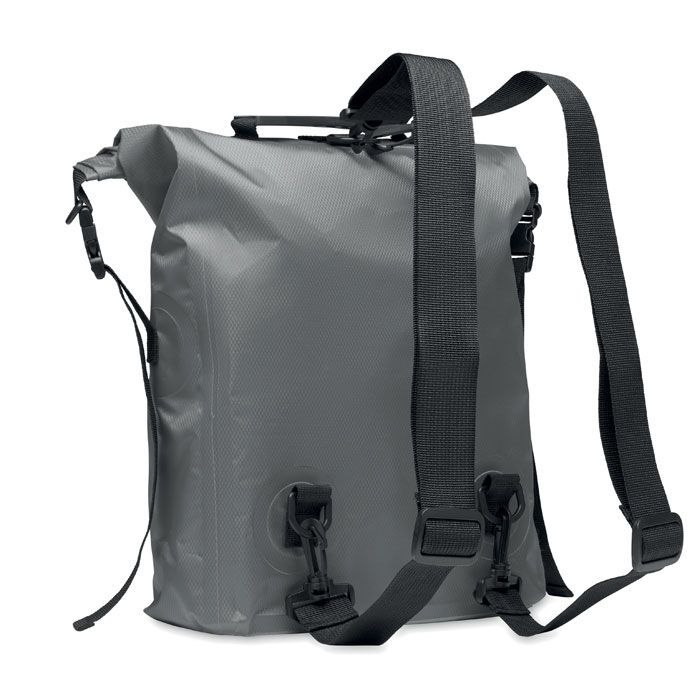 Rolltop-Tasche RPET SCUBAROLL - steingrau-221
