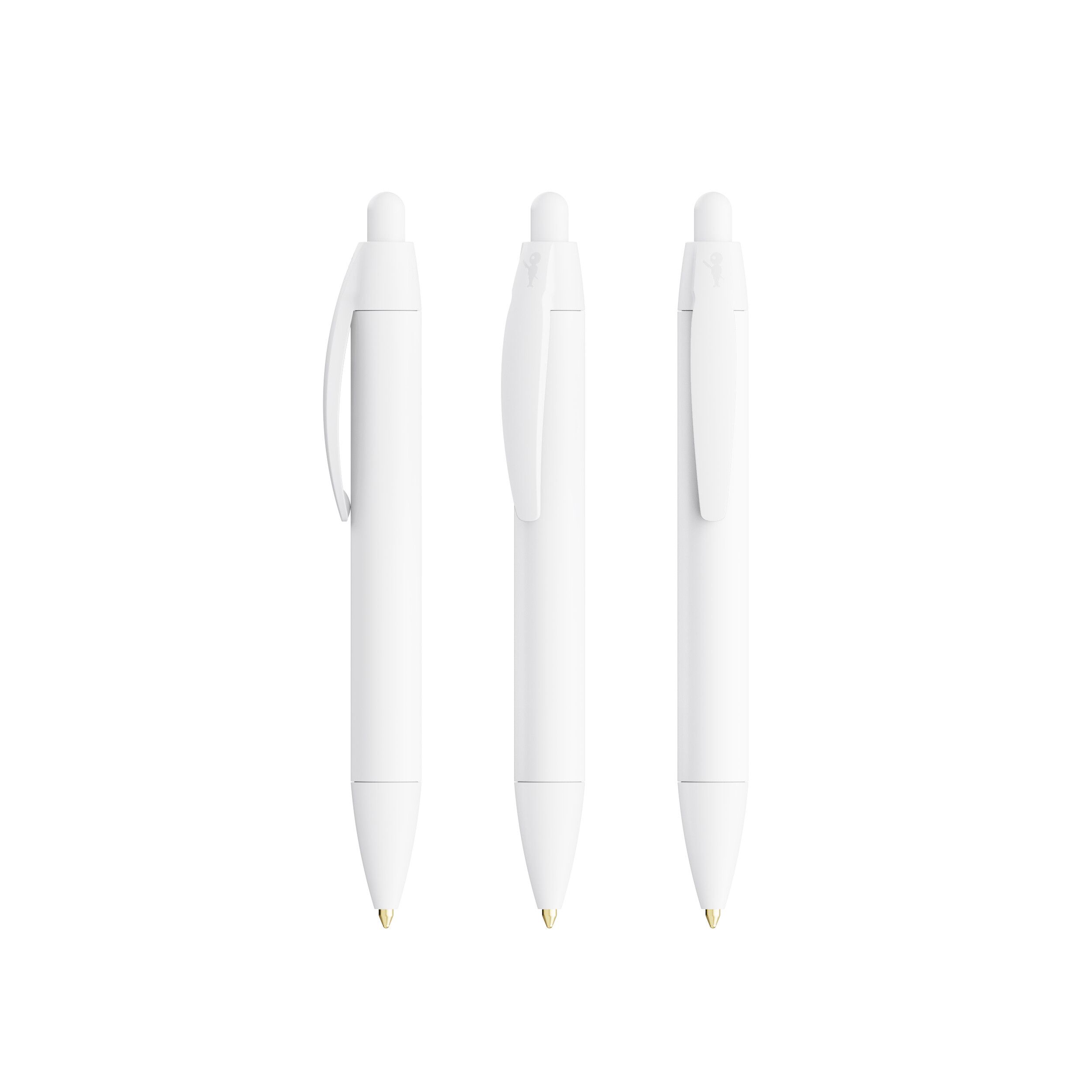 BIC® Wide Body Mini Digital Kugelschreiber, Mine schwarz - weiß-582
