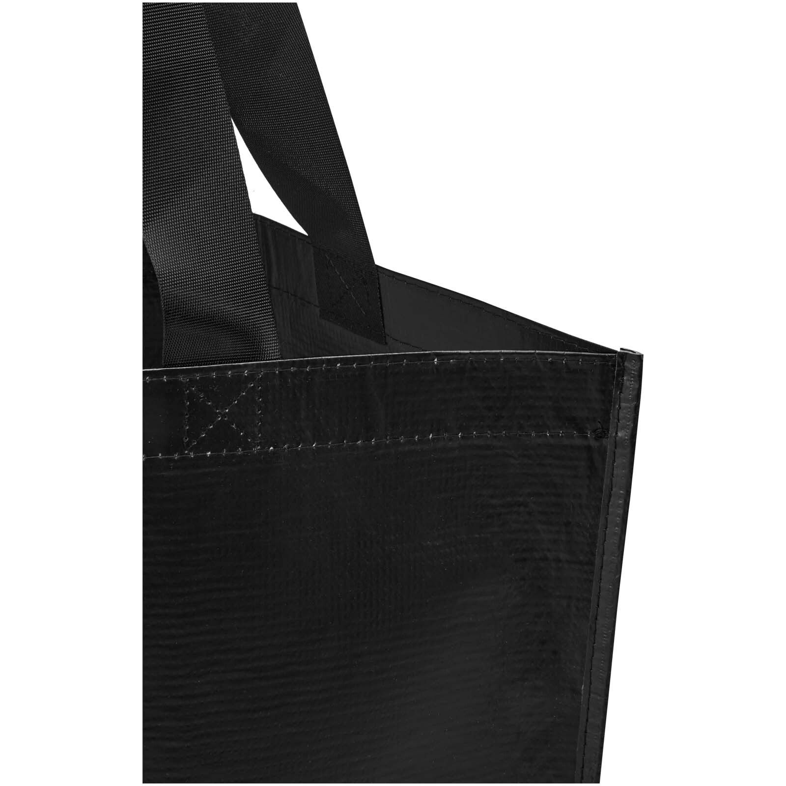 Duo GRS recycelte doppellaminierte Tragetasche 18L - schwarz-3
