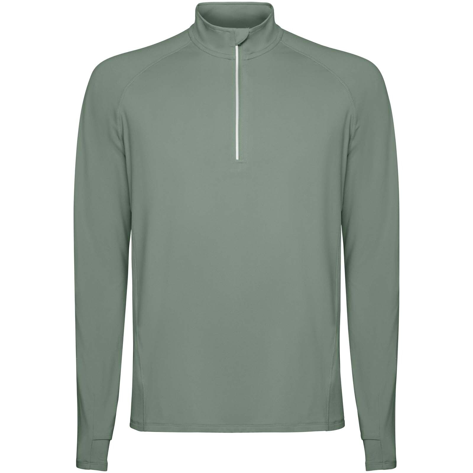 Estambul Half-Zip Sweatshirt für Herren - lorbeergrün - L-26