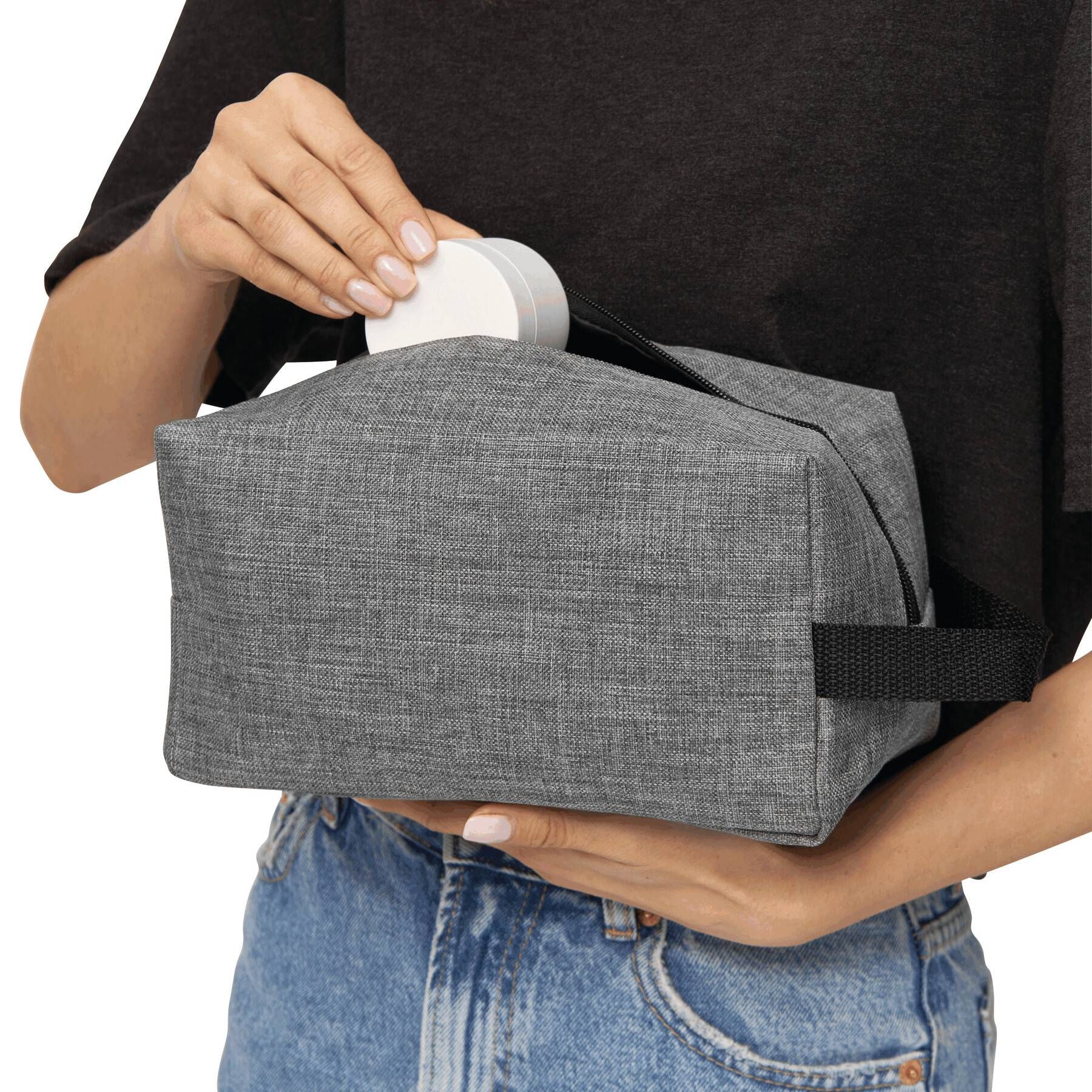 Kulturtasche DONEGAL WASH - grau - schwarz-412
