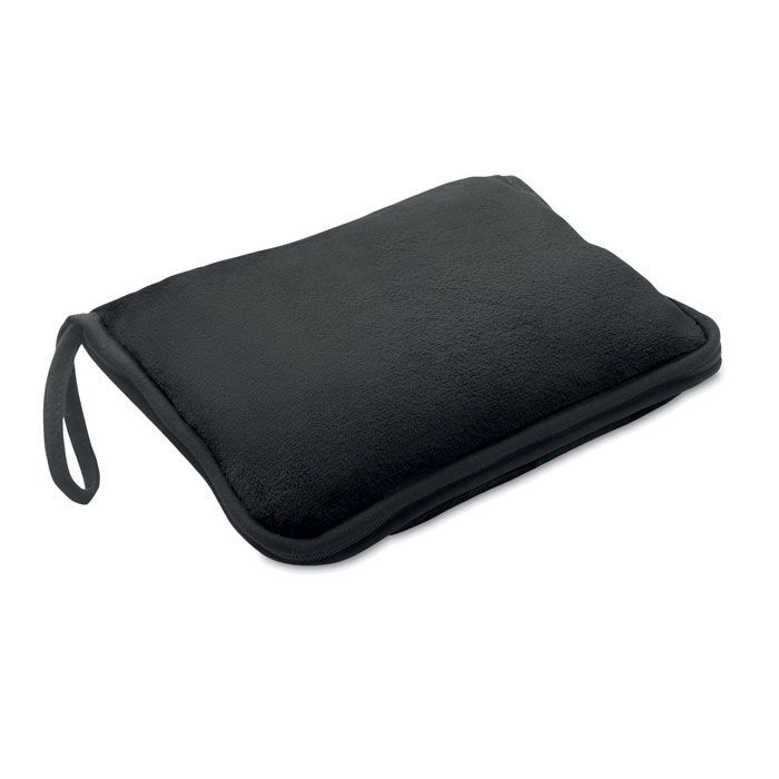 Reisedecke Flanell 220g/m² COZY - schwarz-172