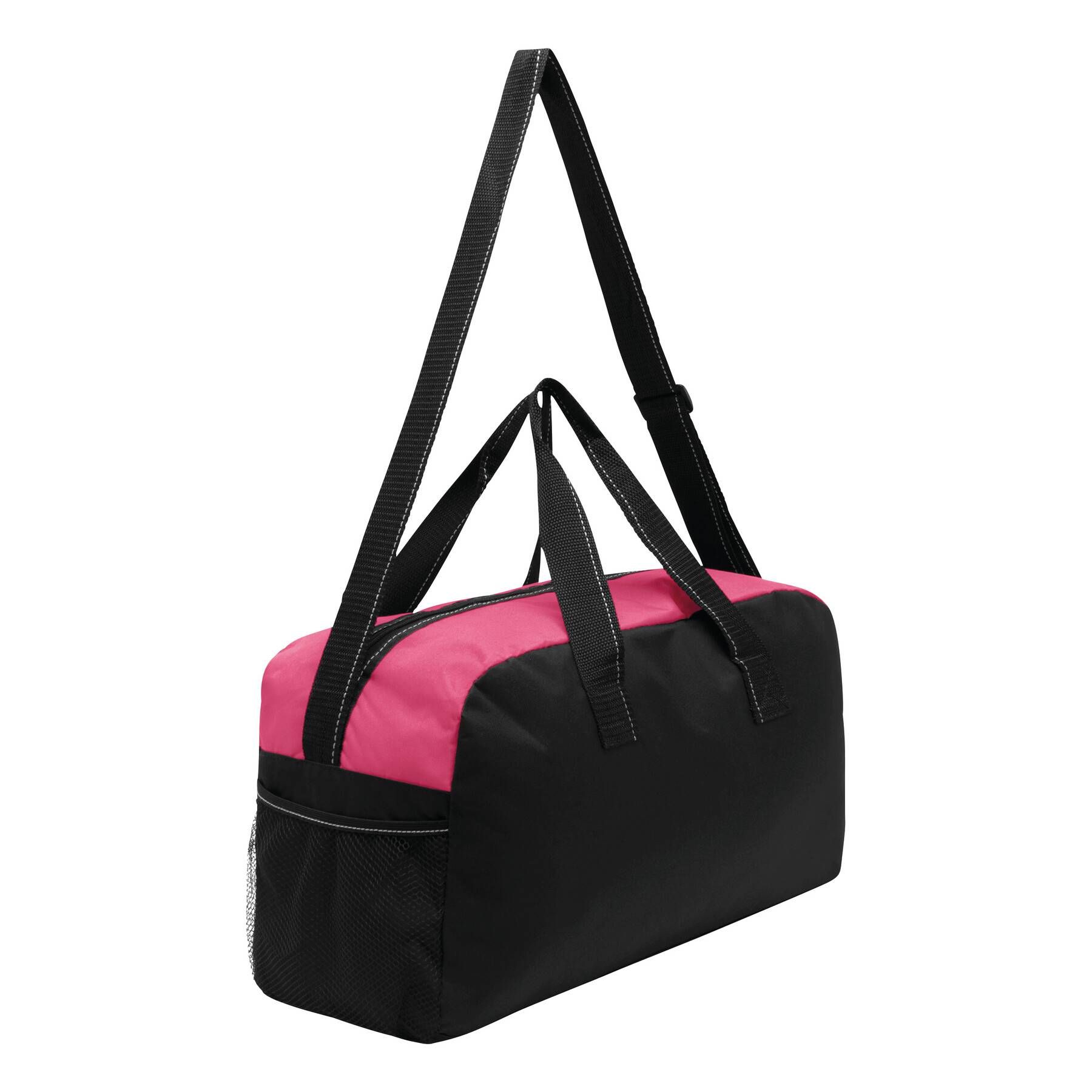 Sporttasche FITNESS - pink - schwarz-315