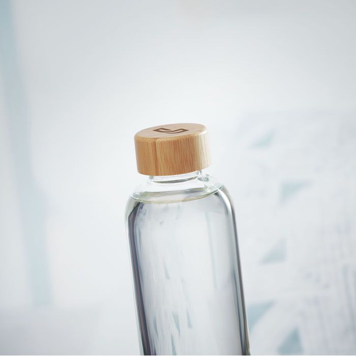 Trinkflasche Glas 650ml FRISIAN - transparent-606
