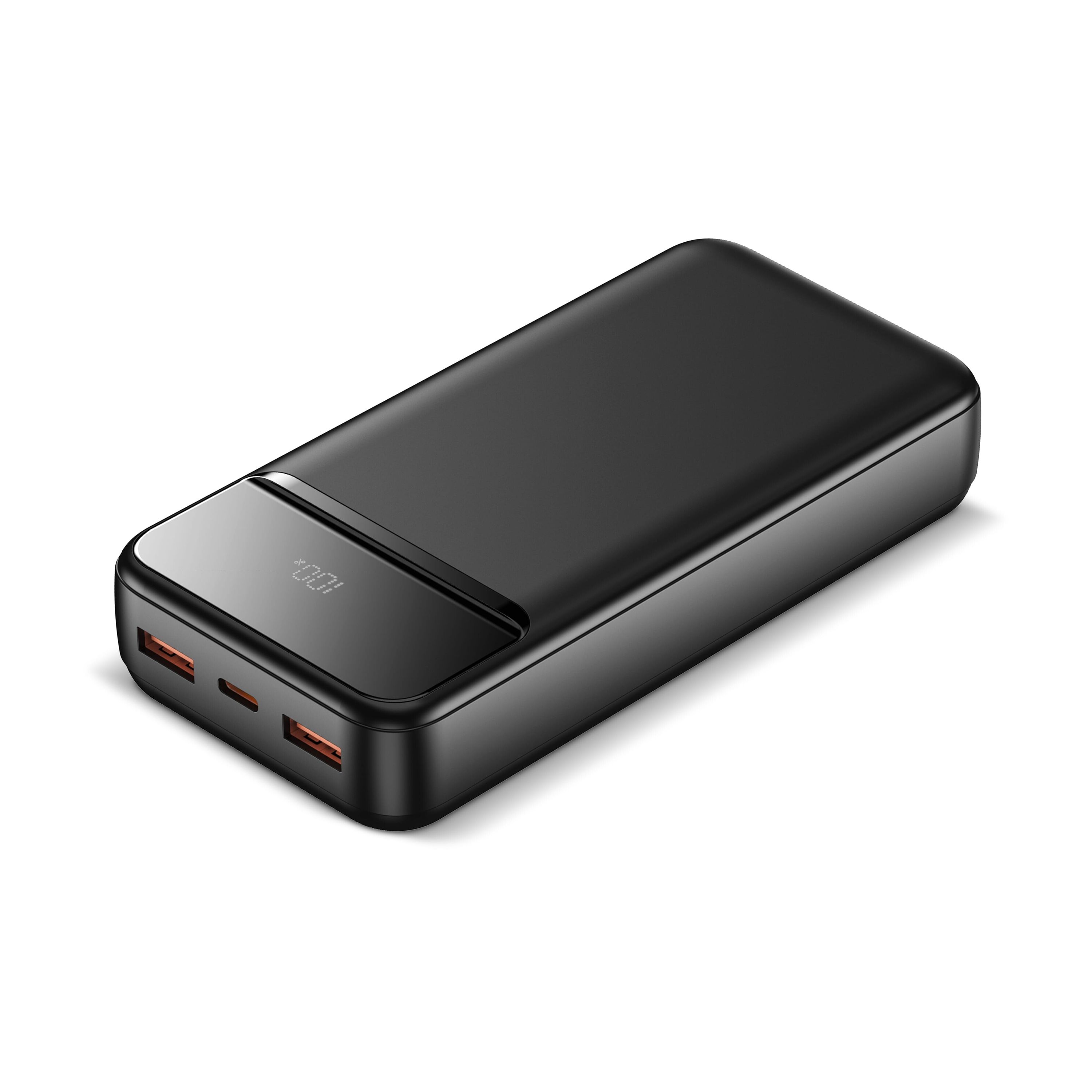 Nolu Powerbank mit LED-Anzeige 20000 mAh - schwarz-772