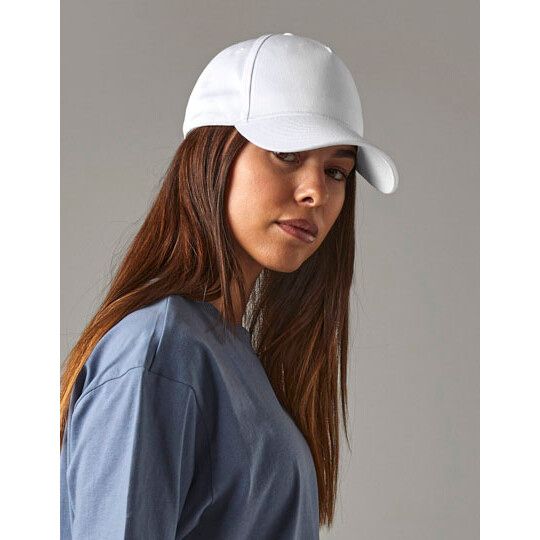 EarthAware® Classic Organic Cotton 5 Panel Cap - classic red-454