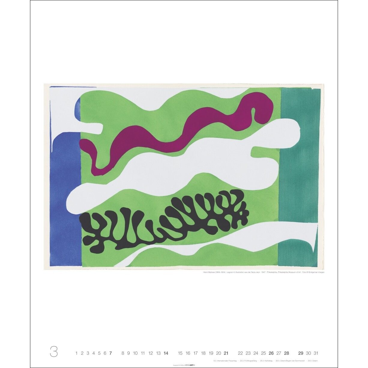 Henri Matisse Edition - Kunst & Kultur Kalender-689