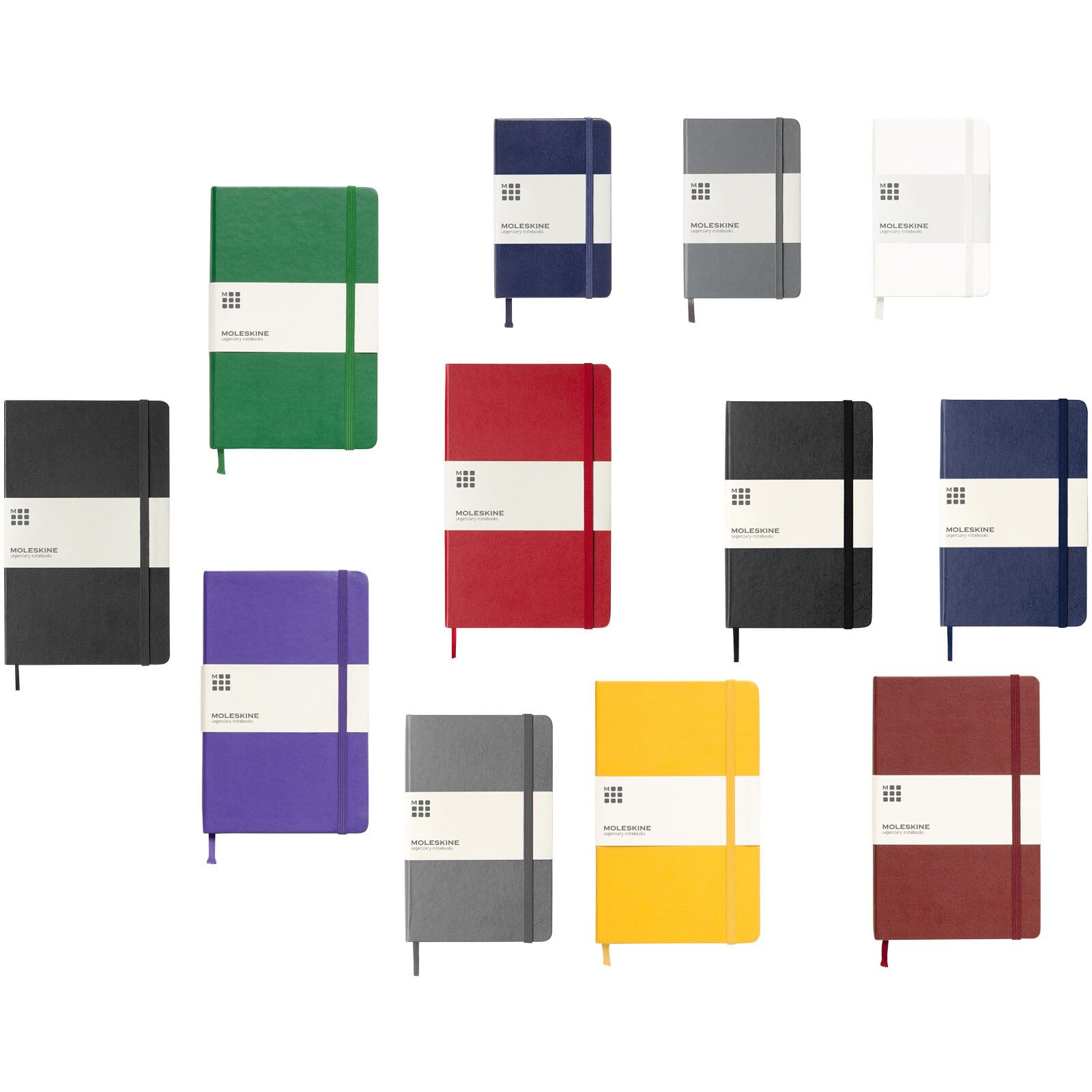 Moleskine Classic Hardcover Notizbuch L – liniert - schiefergrau-311