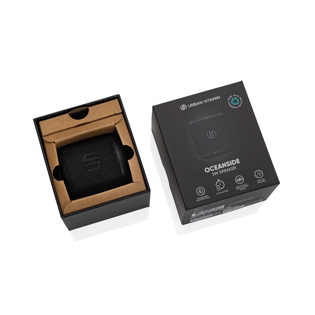 Urban Vitamin Oceanside 3W-Speaker aus RCS rec. Kunststoff - schwarz-23