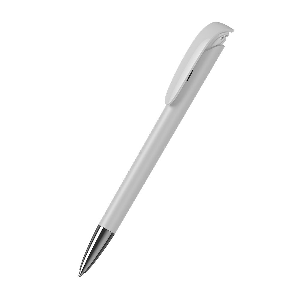 Druckkugelschreiber Jona softtouch/high gloss Mn - softtouch weiss - weiss-523