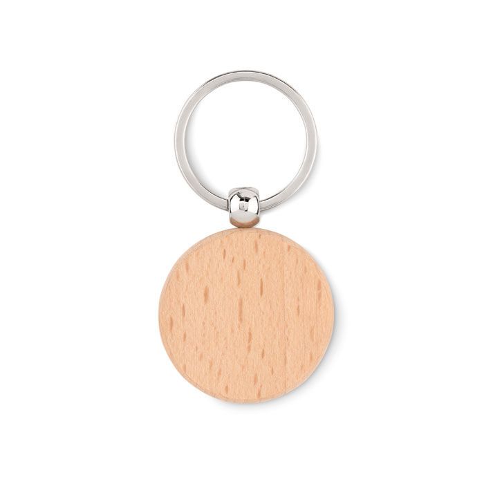 Schlüsselring Holz, rund TOTY WOOD - holz-356