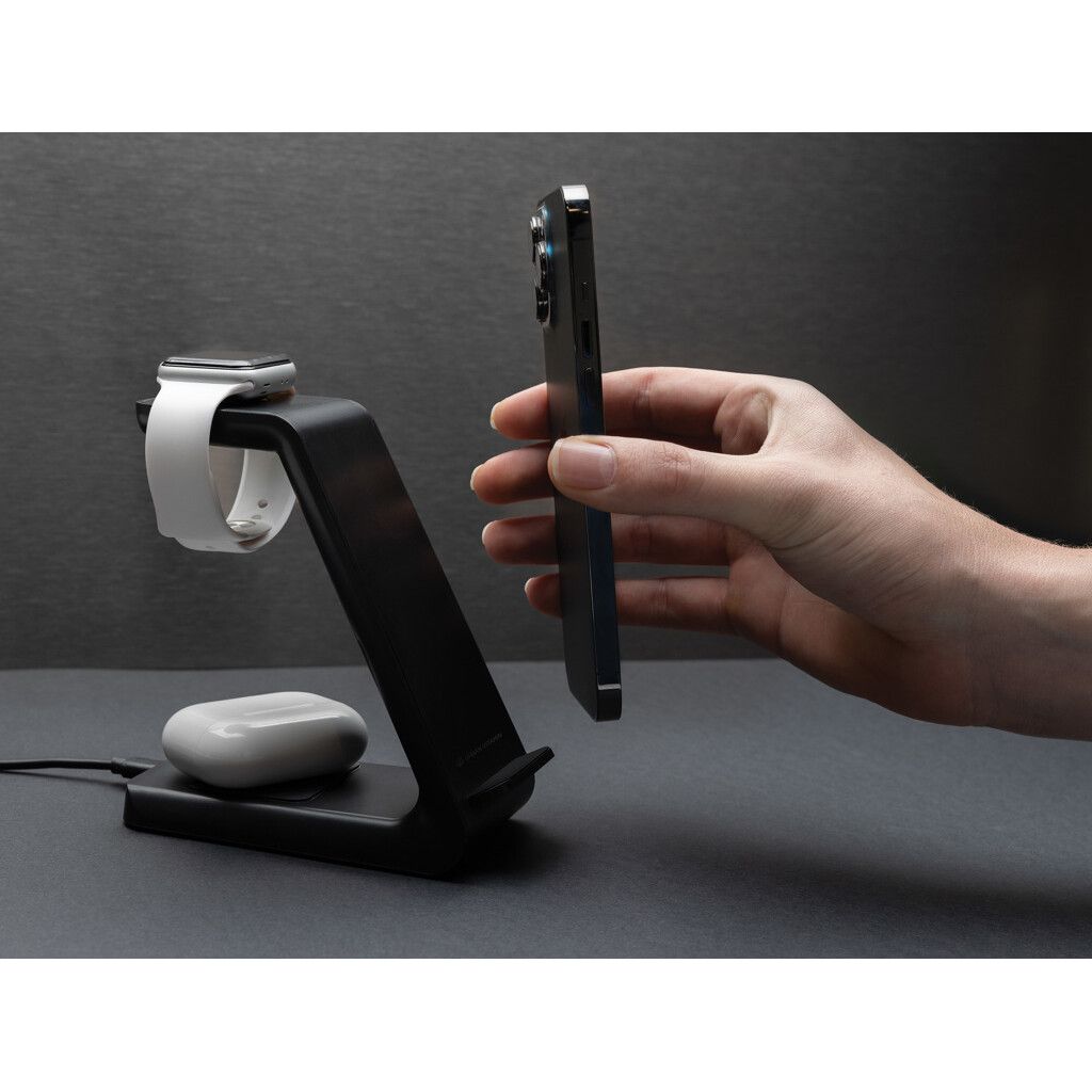 Urban Vitamin Fairfield 3-in-1 Charger aus RCS rPlastik - schwarz-166