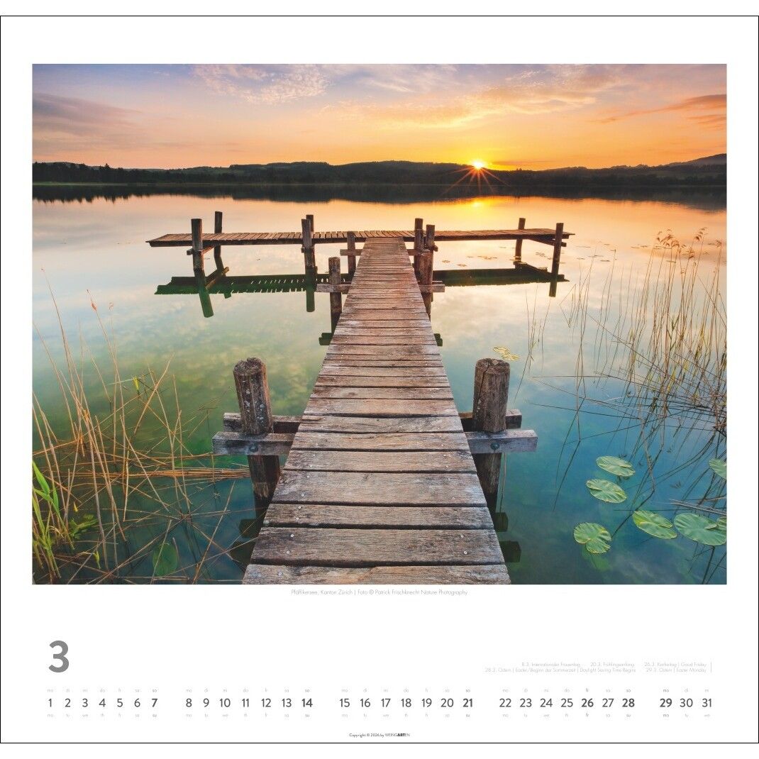 Schweiz - Landschaft & Natur Kalender-126