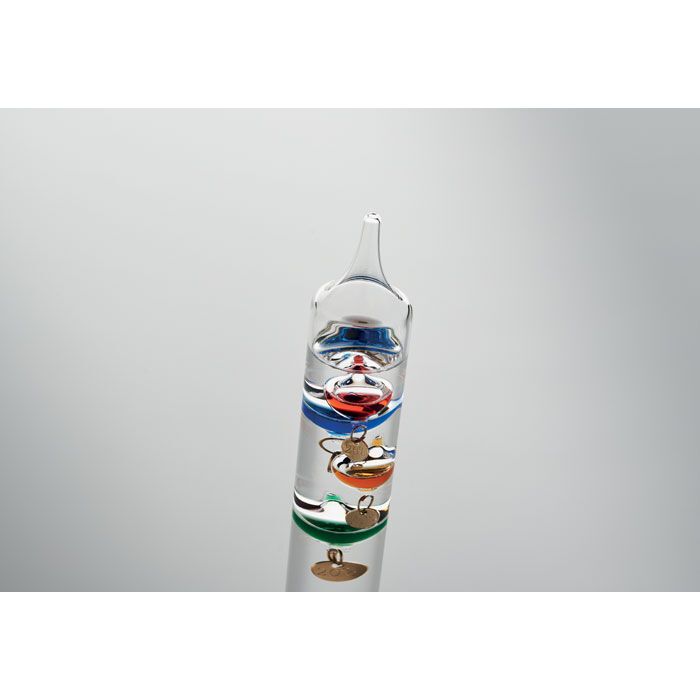Galileo Thermometer Glas 28cm GALI - transparent-163