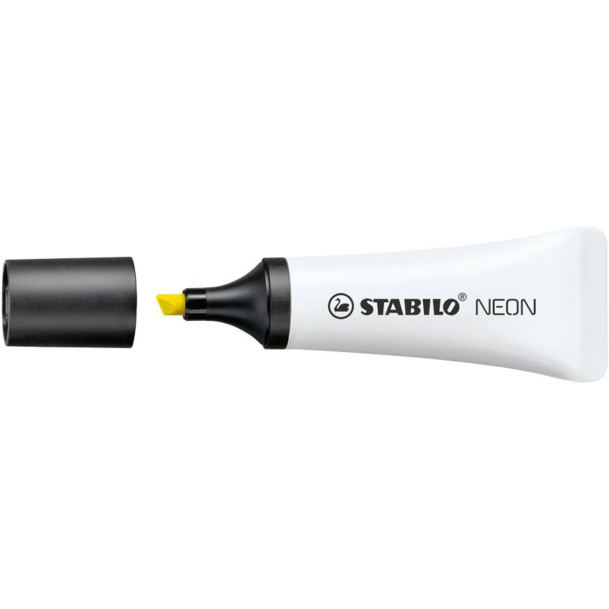 STABILO NEON Leuchtmarkierer - weiß-528