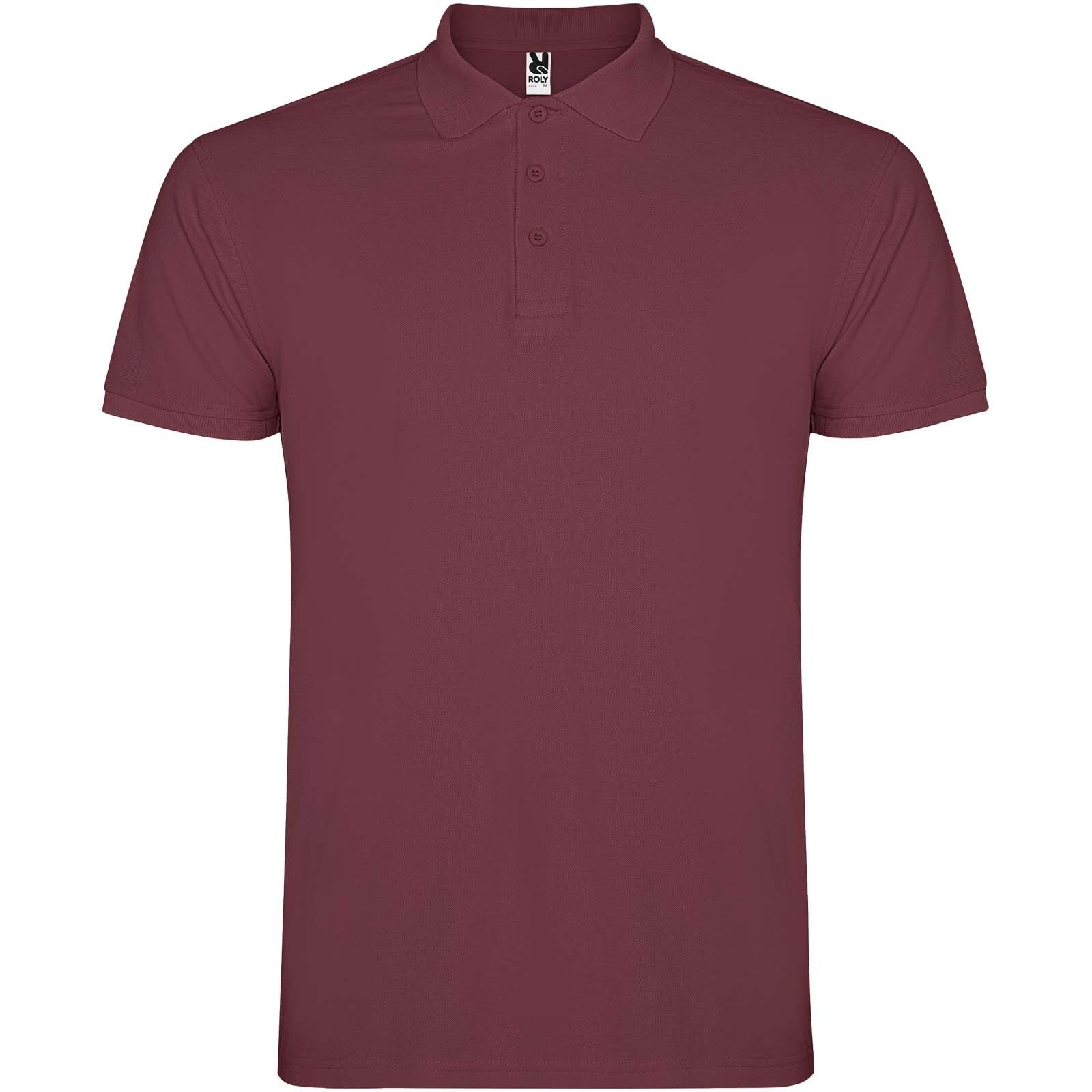 Star Poloshirt für Herren - beerenrot - M-361