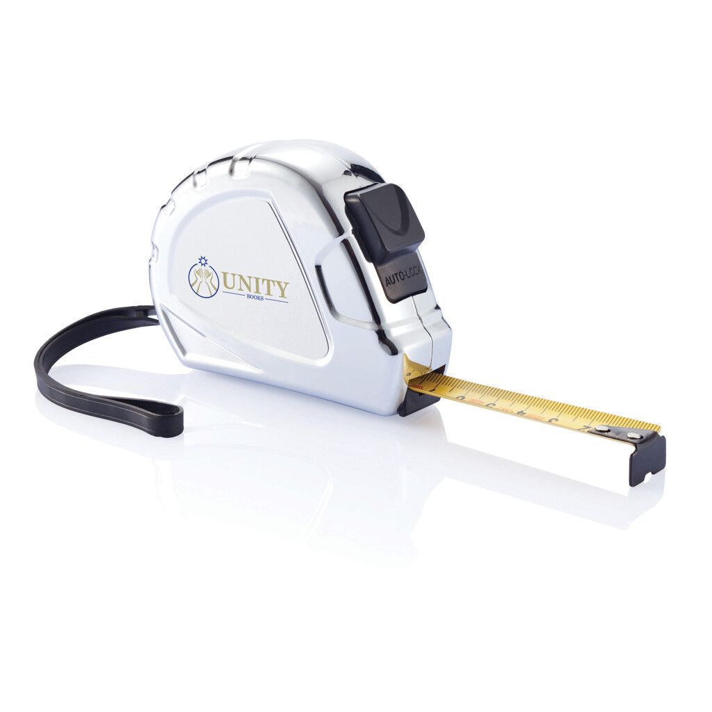 3m/16mm Auto-Stopp Maßband Ergonomic - silber-880