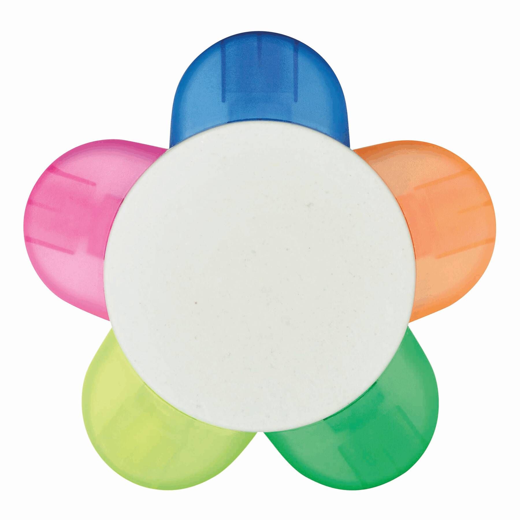 Blumenförmiger Textmarker FLOWER - bunt-52