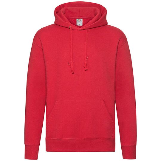 Premium Hooded Sweat - red-25