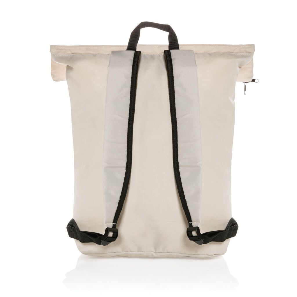 Dillon AWARE™ RPET faltbarer Lightweight-Rucksack - off white-858