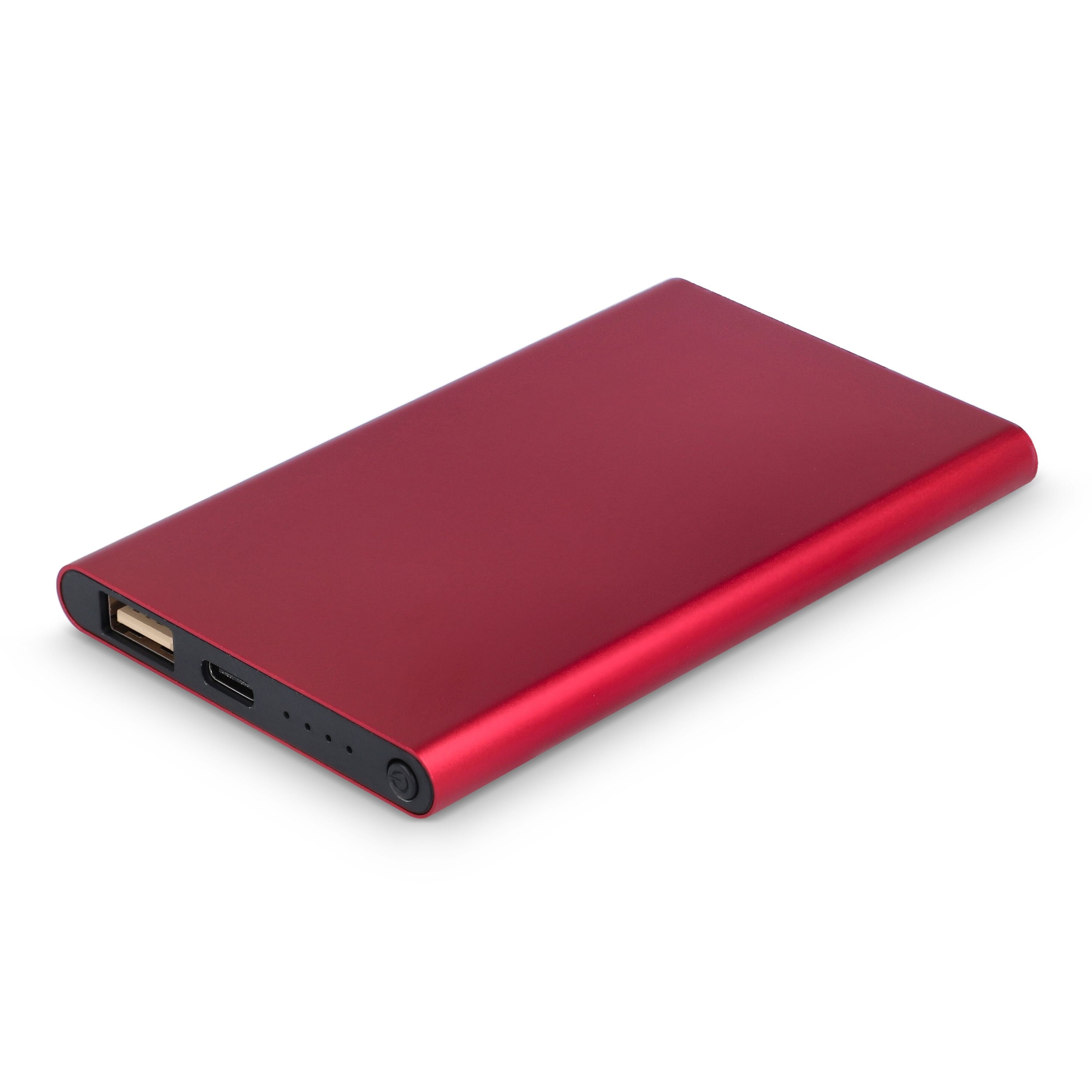 Enera Powerbank USB-C 4000 mAh R-AL - rot-982
