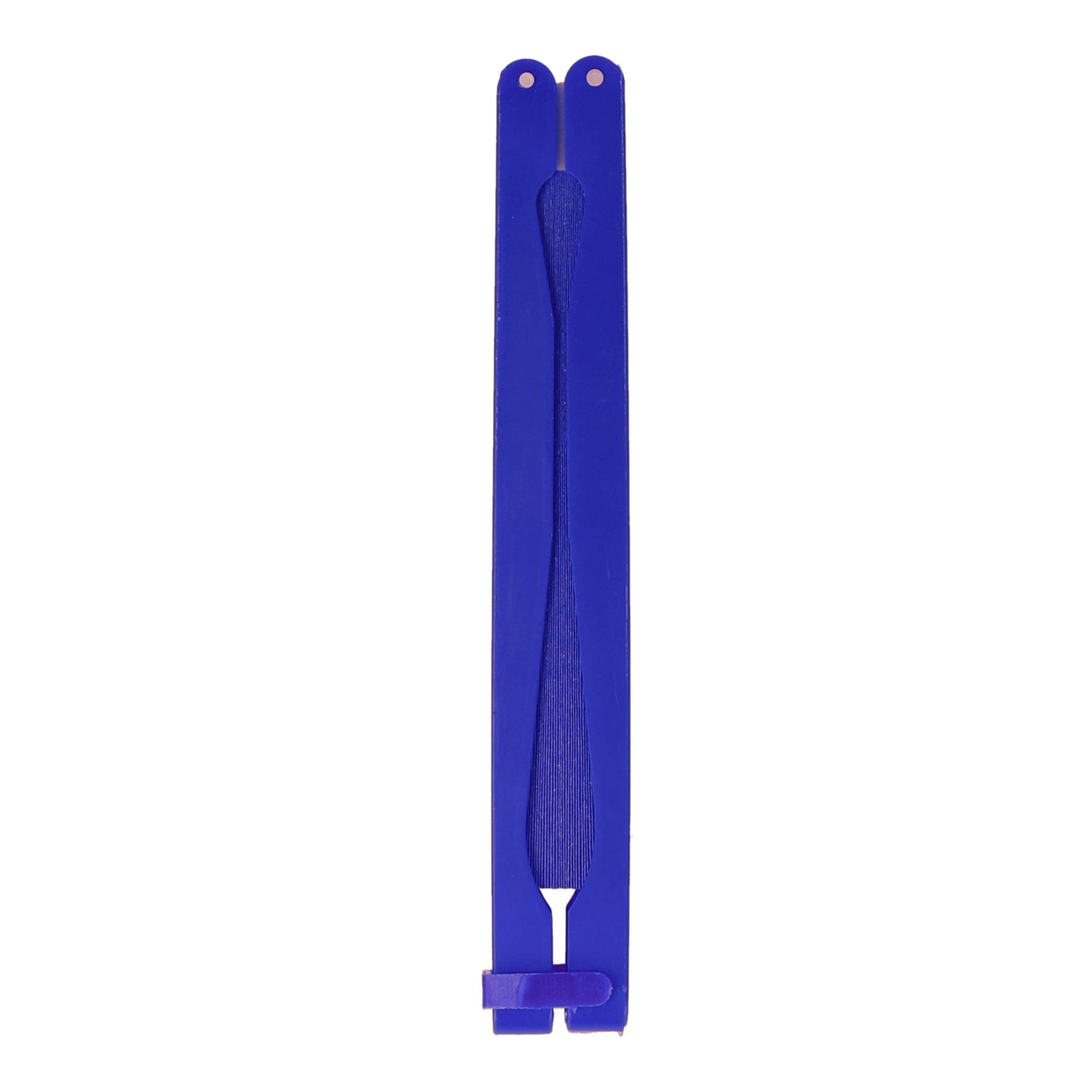Mini faltbarer Handfächer - blau-222