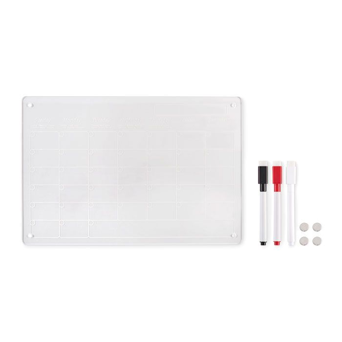 Magnetischer Monatsplaner PLANIT - transparent-592