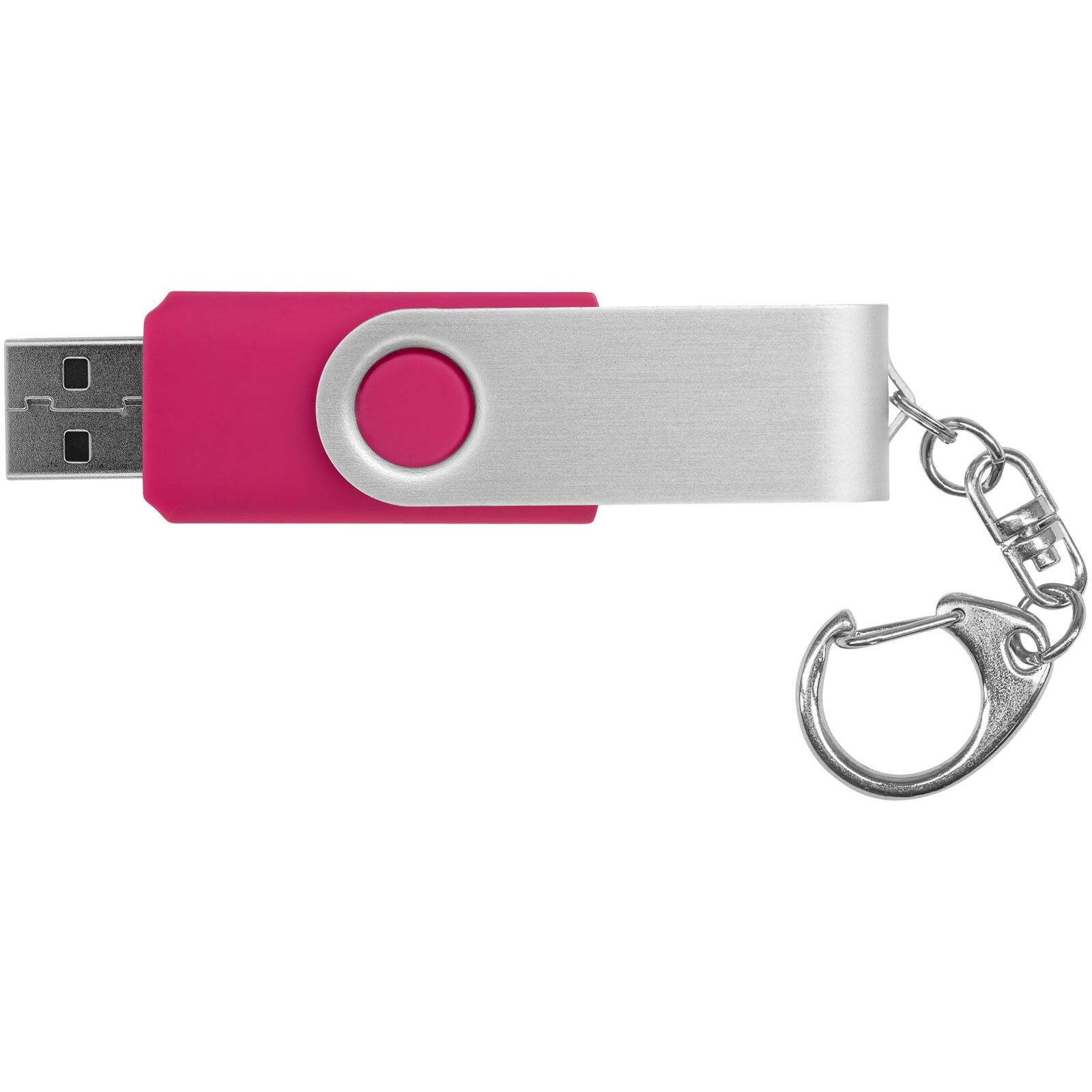Twister mit Schlüsselanhänger USB-Stick - magenta - 32 GB-243