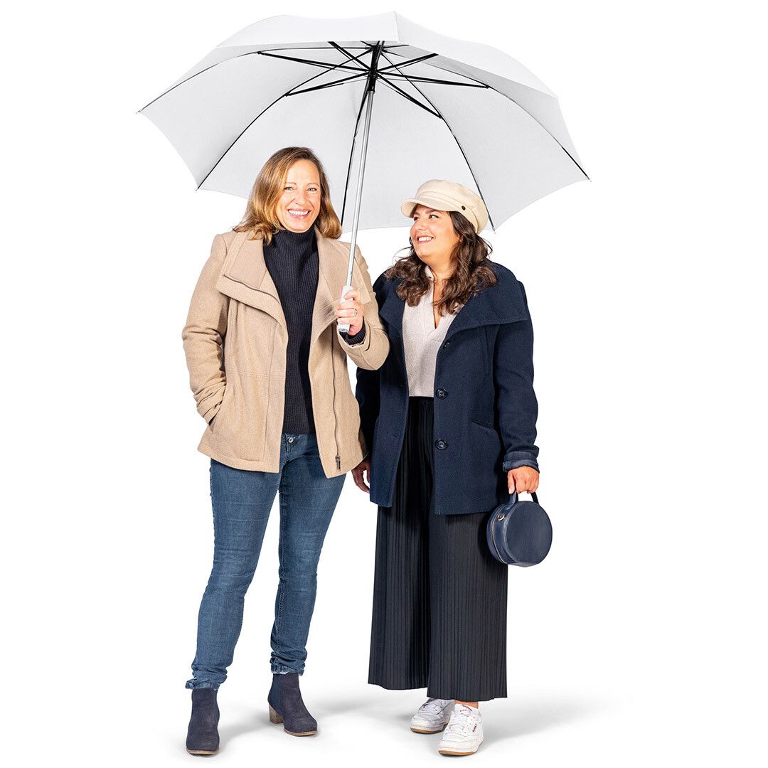 Alu-Gästeschirm FARE® AC Ø130 cm - weiß-842
