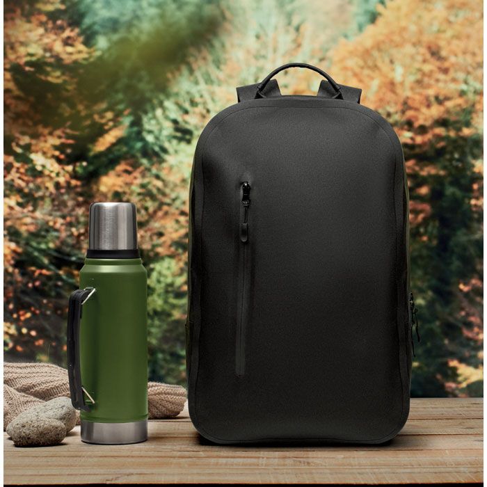 Laptop-Rucksack 300D RPET BRENNA - schwarz-620