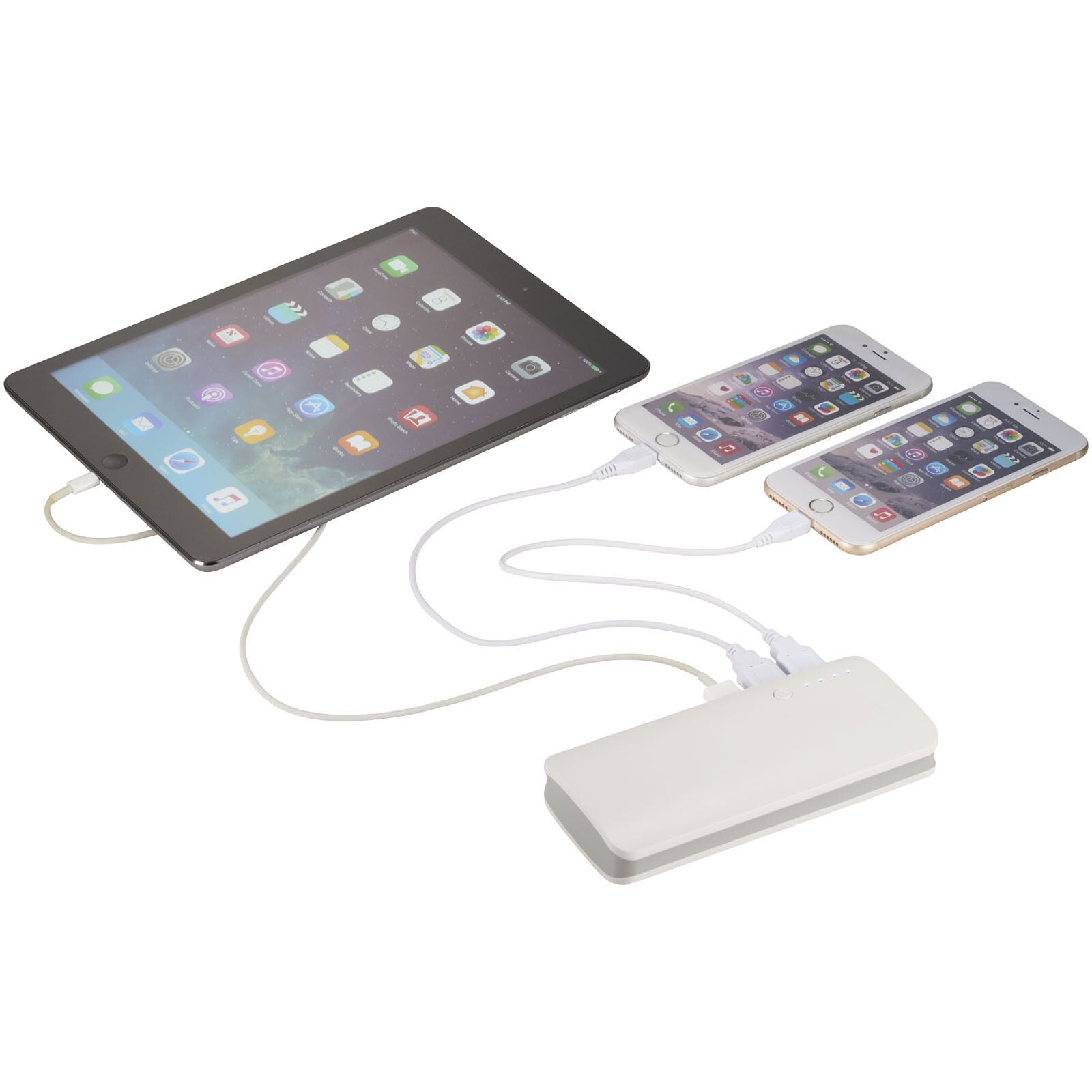 Spare 10000 mAh Powerbank - weiss-802