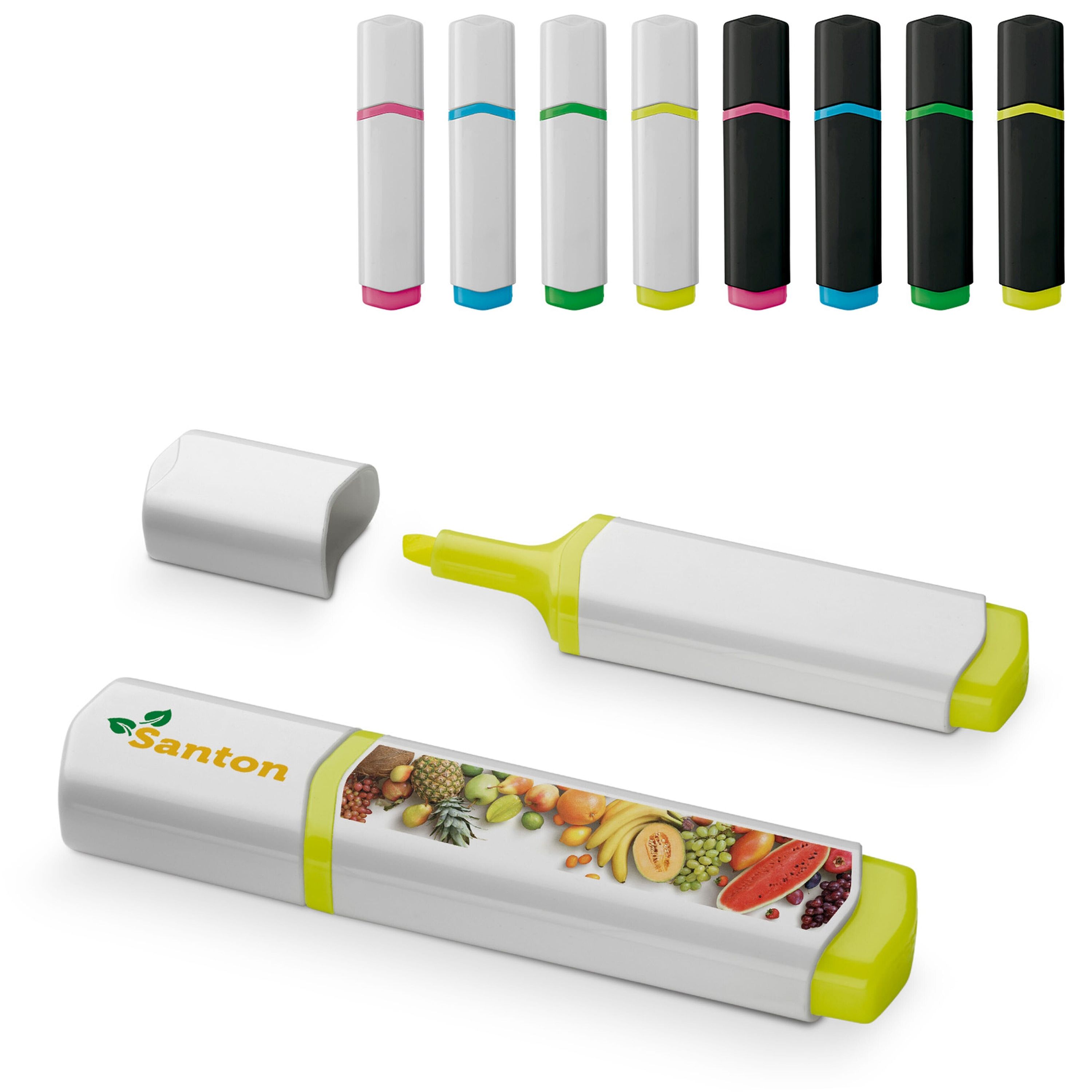 Textmarker - weiss  -  rosa-59