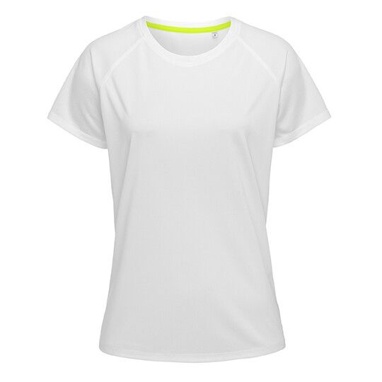 Mesh Raglan Women - white-767