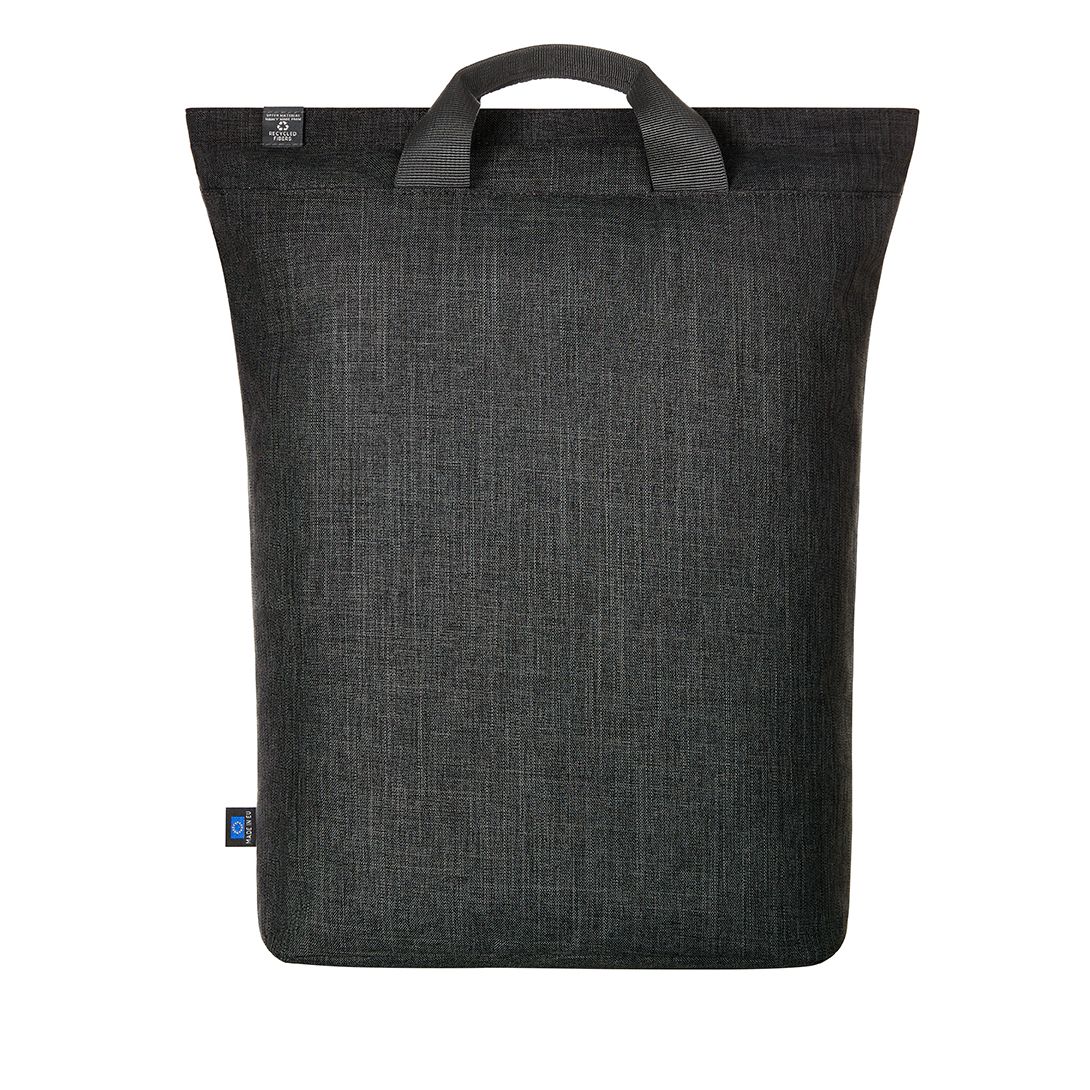 Laptop-Rucksack EUROPE - blau meliert-457