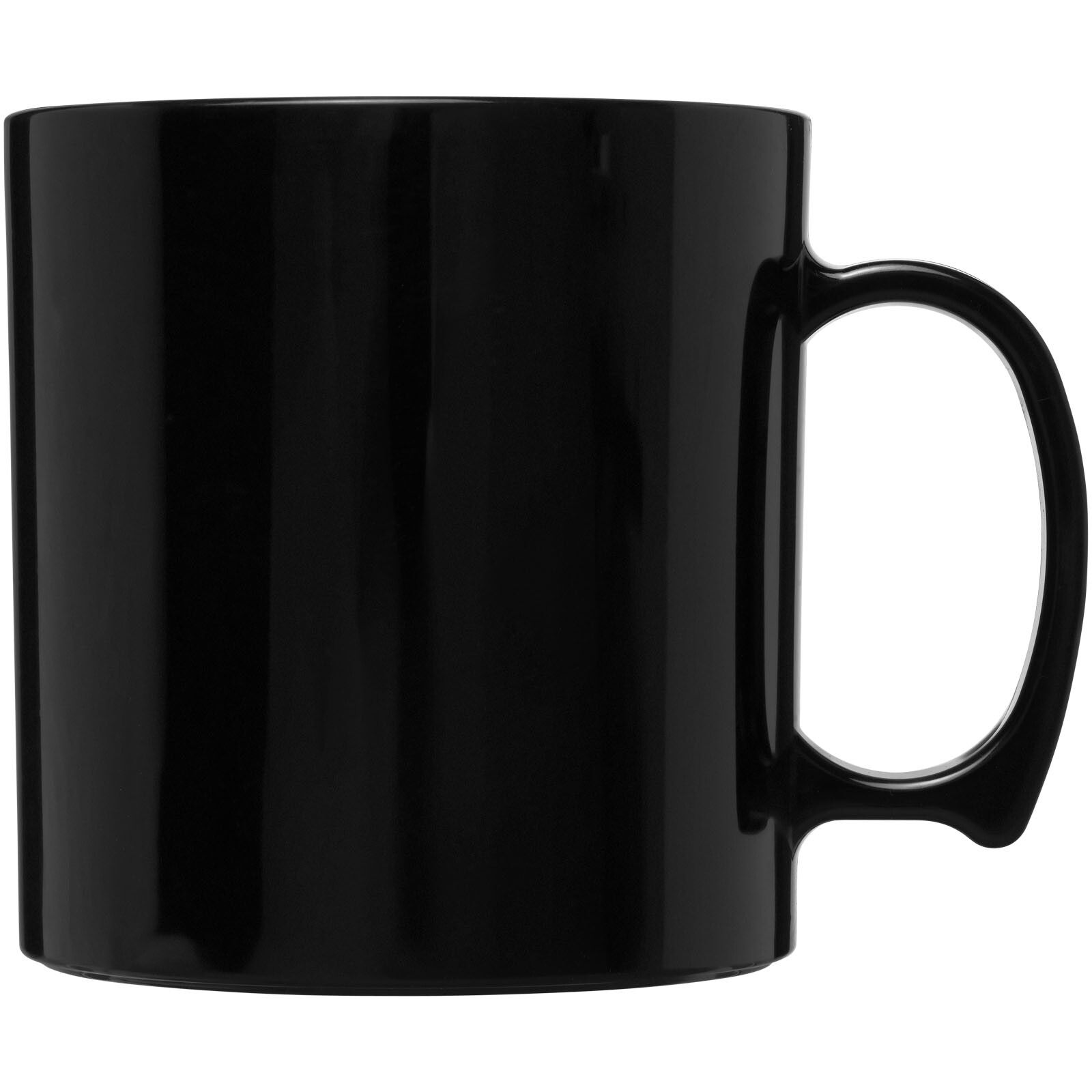 Standard 300 ml Kunststoffbecher - schwarz-164