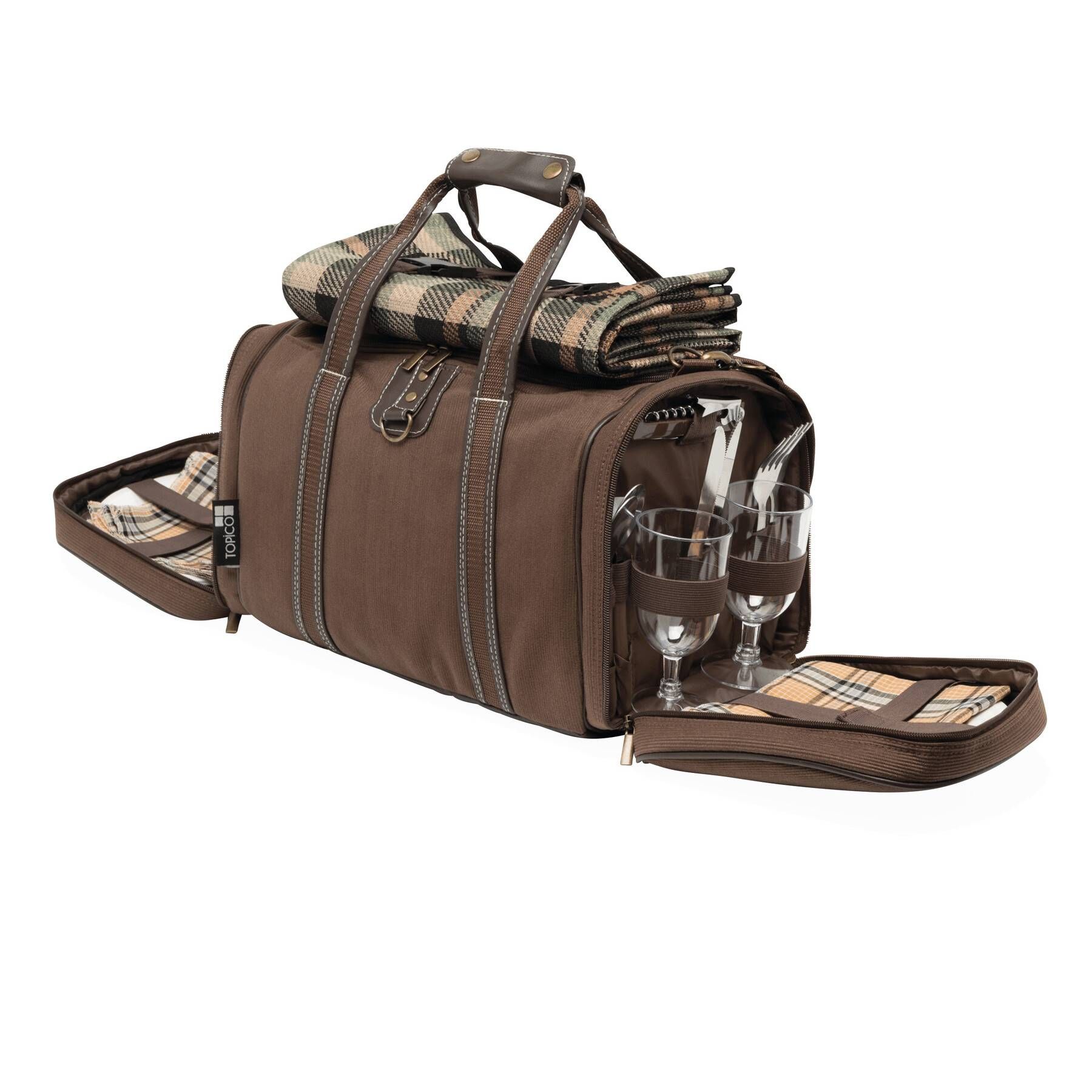 Picknick Tasche 4 PICKNICK - braun-647