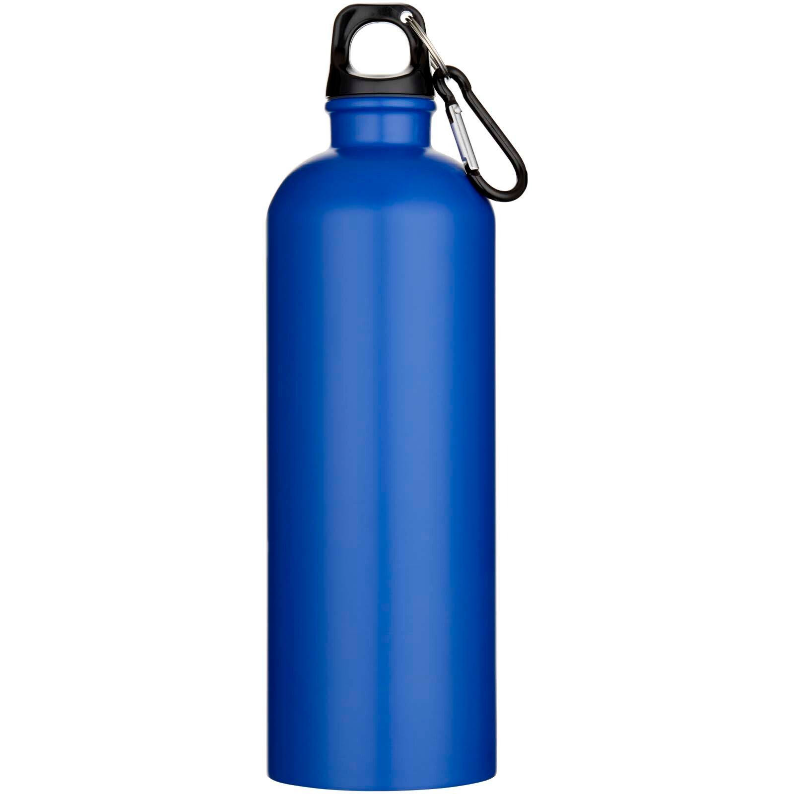 Oregon 750 ml matte RCS-zertifizierte, einwandige Trinkflasche aus recyceltem Edelstahl mit Karabinerhaken - royalblau-150