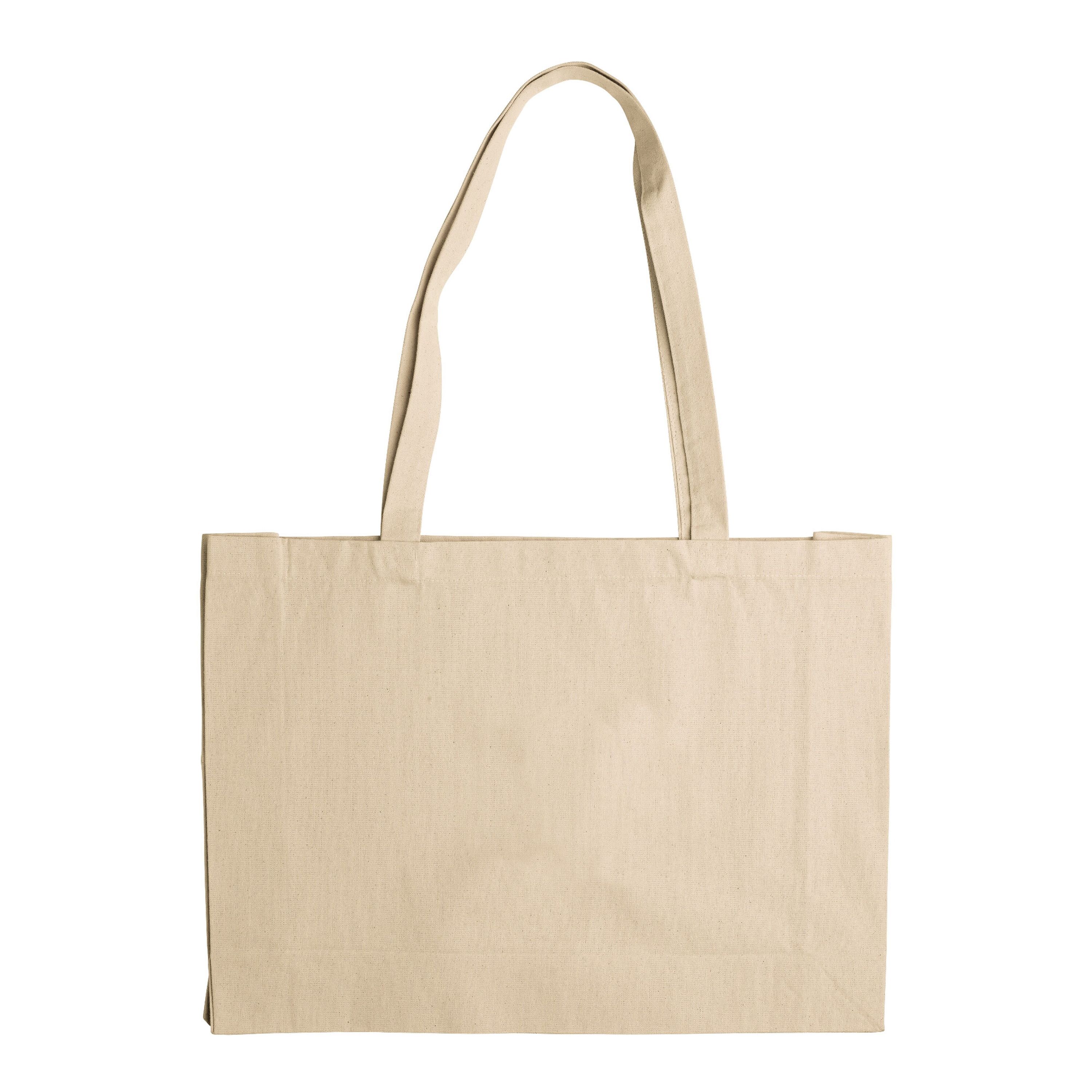 Umhängetasche canvas OEKO-TEX®280g/m² 45x10x33cm - natur-715