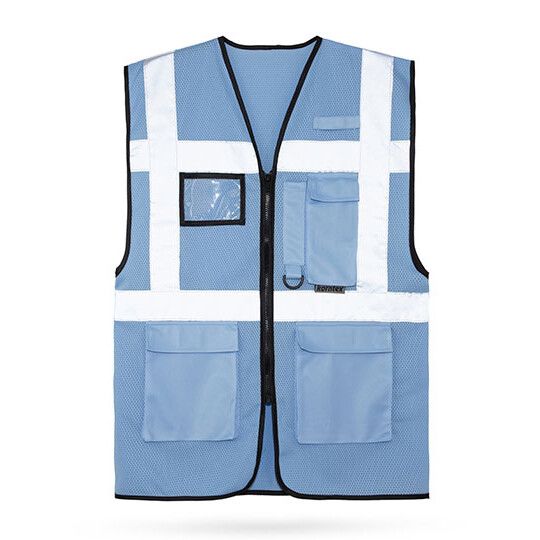 Mesh Multifunctional Vest Larisa - sky blue-704