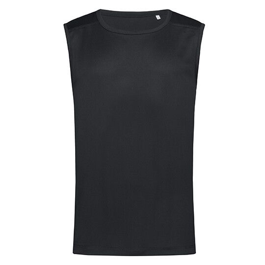 Mesh Sleeveless - black opal-485